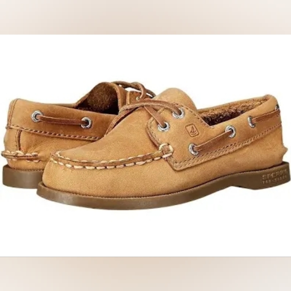 Sperry Tan Boat Shoes
